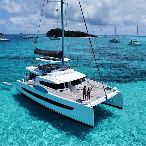 Prestaties van catamarans bij hoge snelheden
